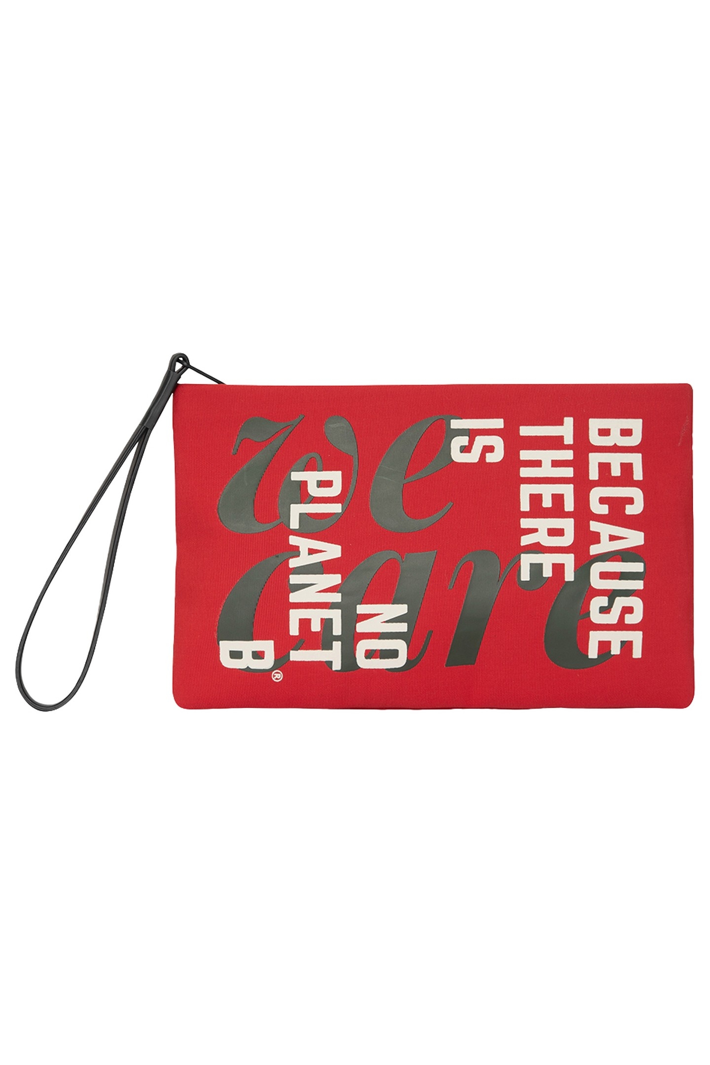 LUPITAALF CLUTCH WITH MESSAGE RED 2