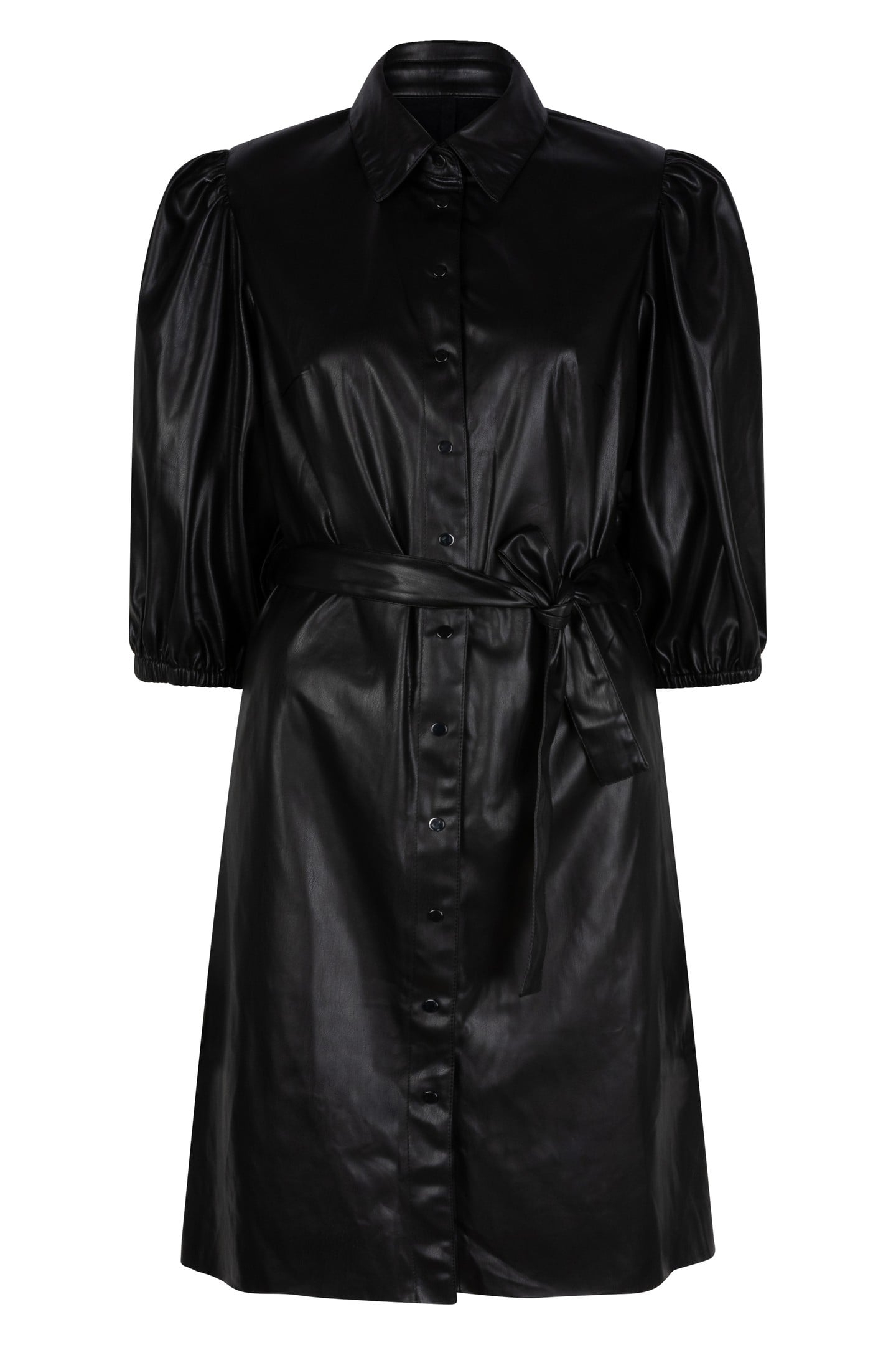 DRESS SHORT PU BLACK 5