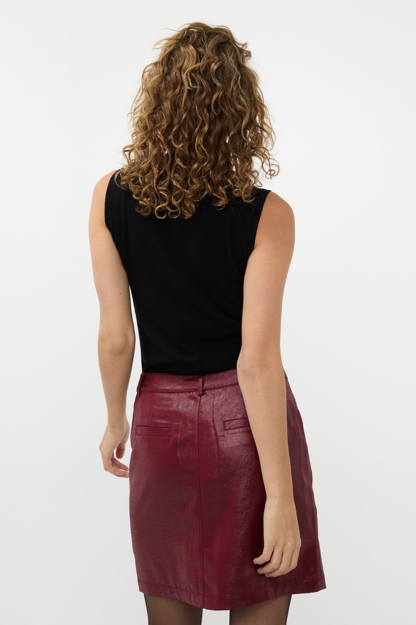 SWEATER SLV/LSS COL BASIC KNIT BLACK 3