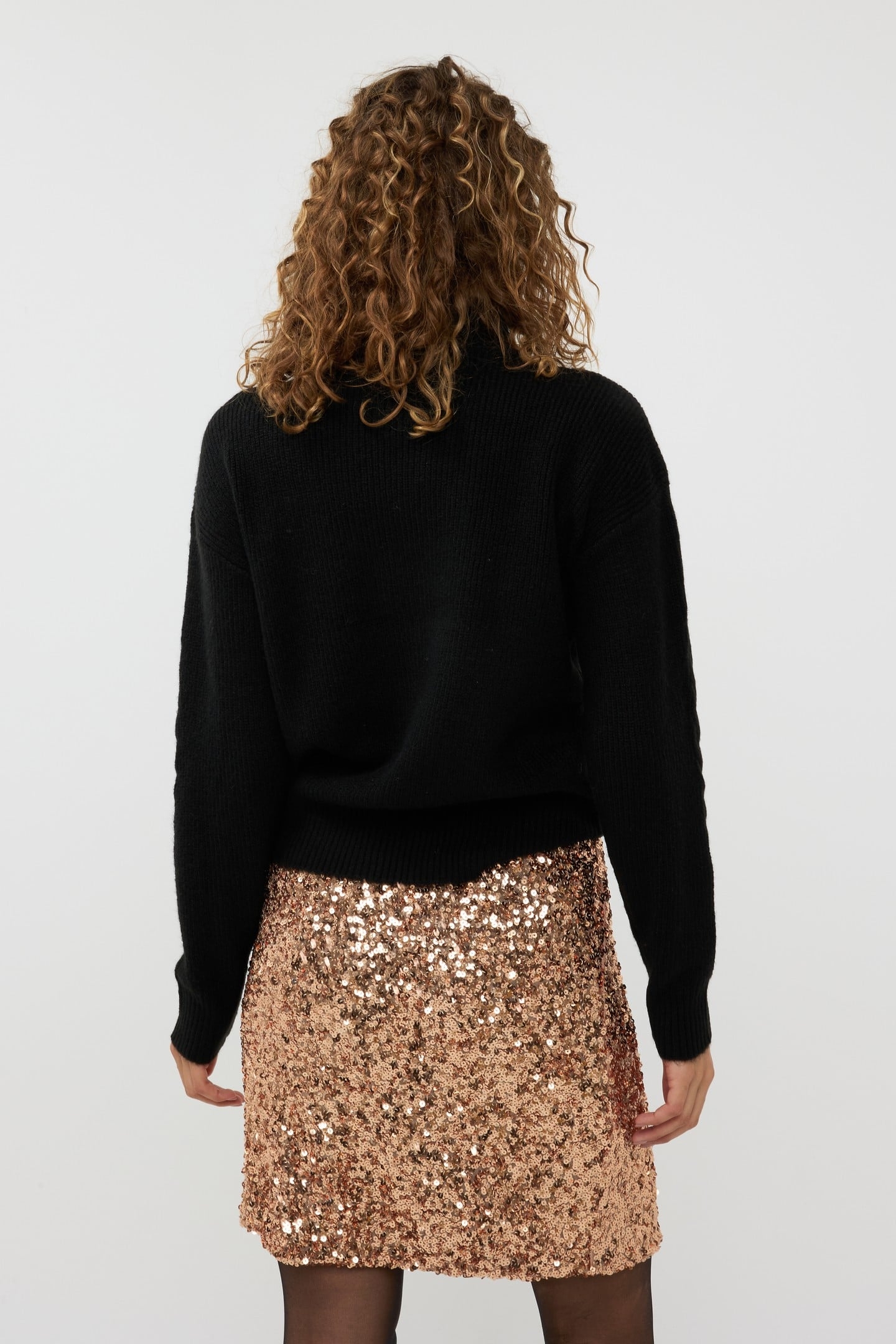 SWEATER OBLIQUE CABLE BLACK 3