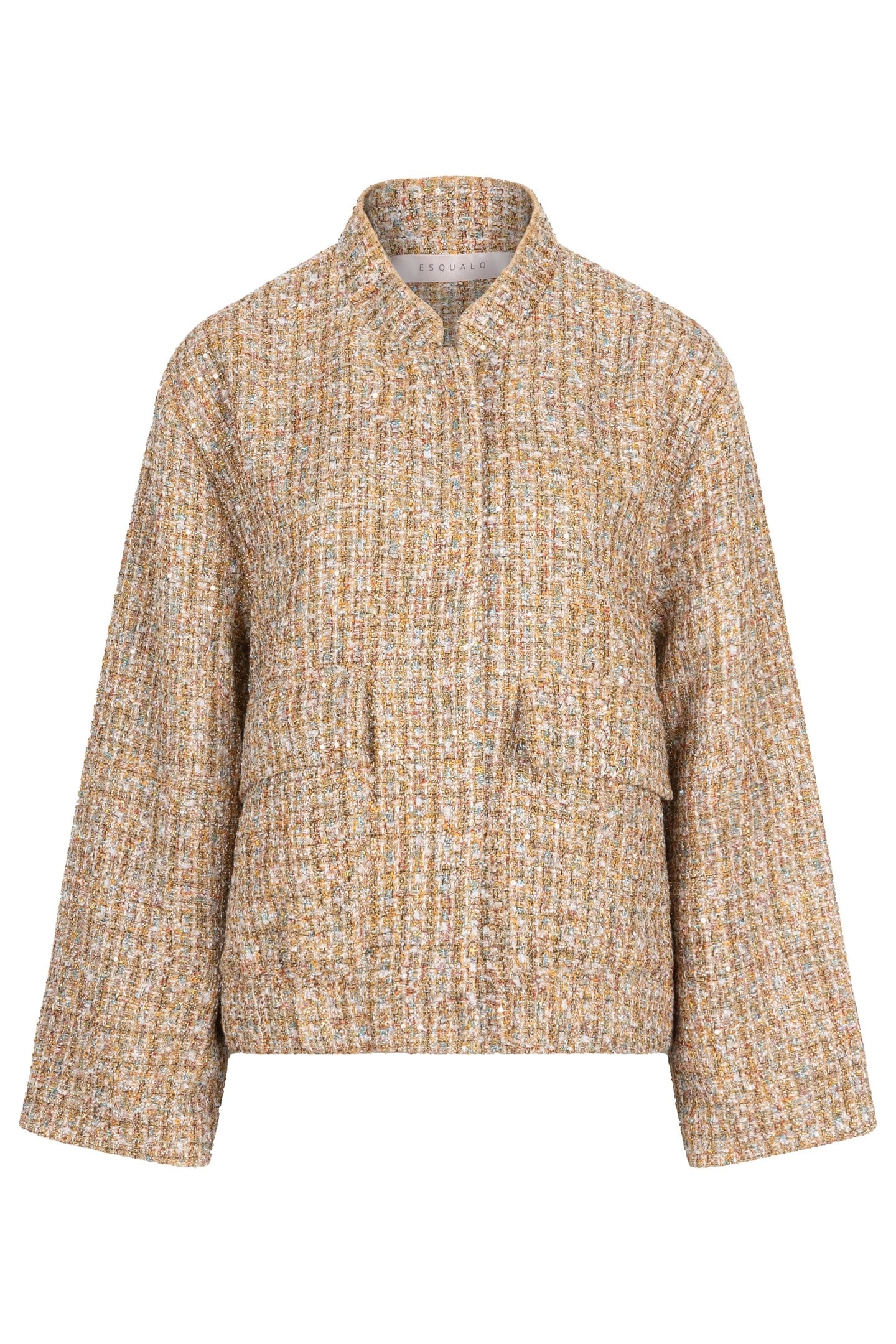 JACKET BOMBER TWEED GOLD 4