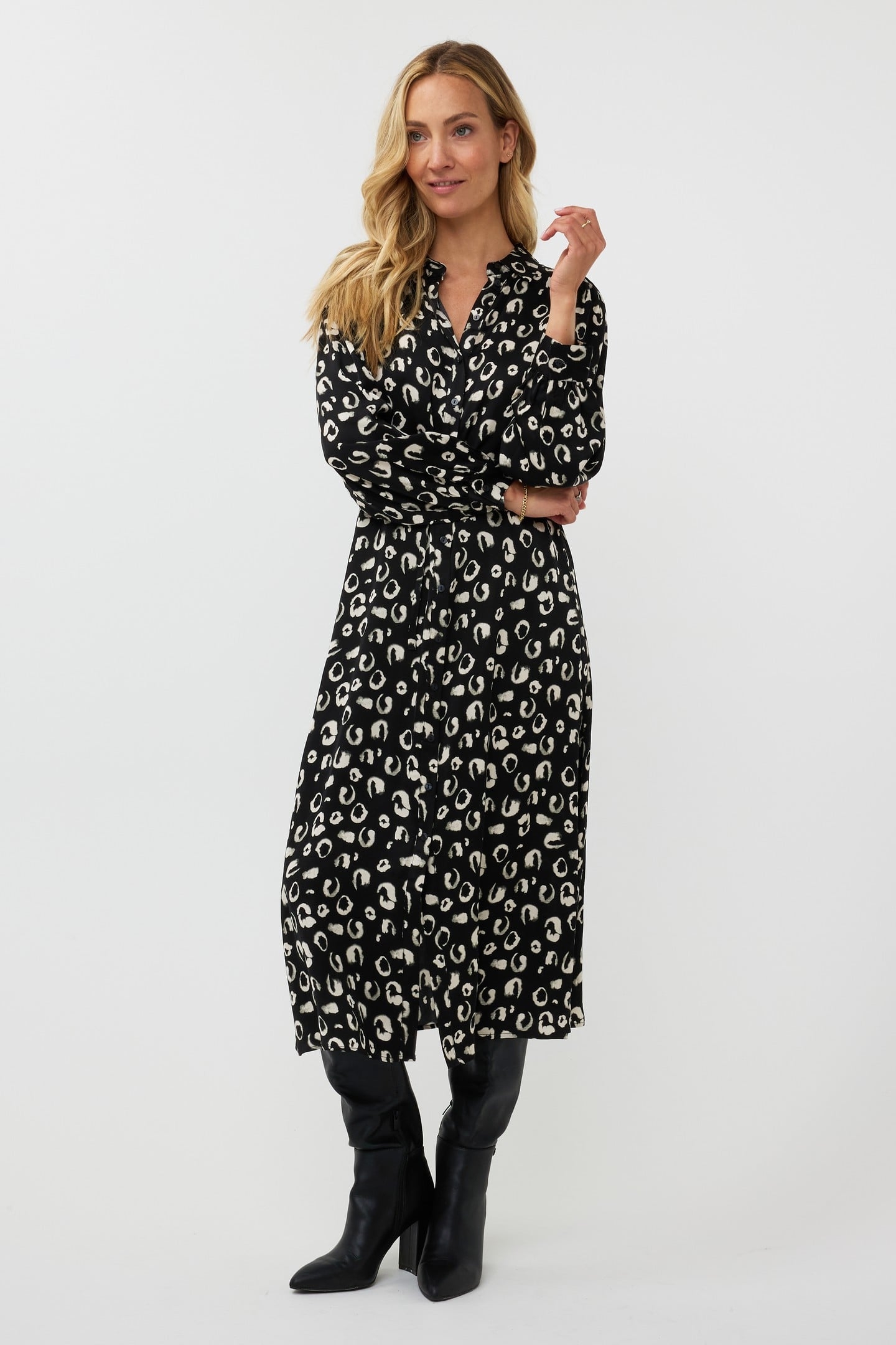 DRESS LONG WILDERNESS PRINT 1