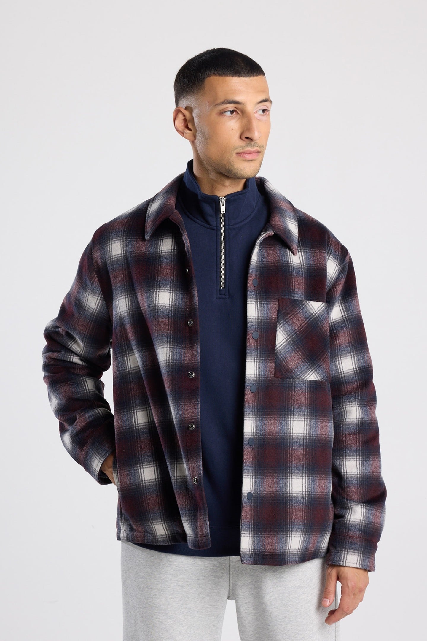 BLAKE NAVY/ECRU 1