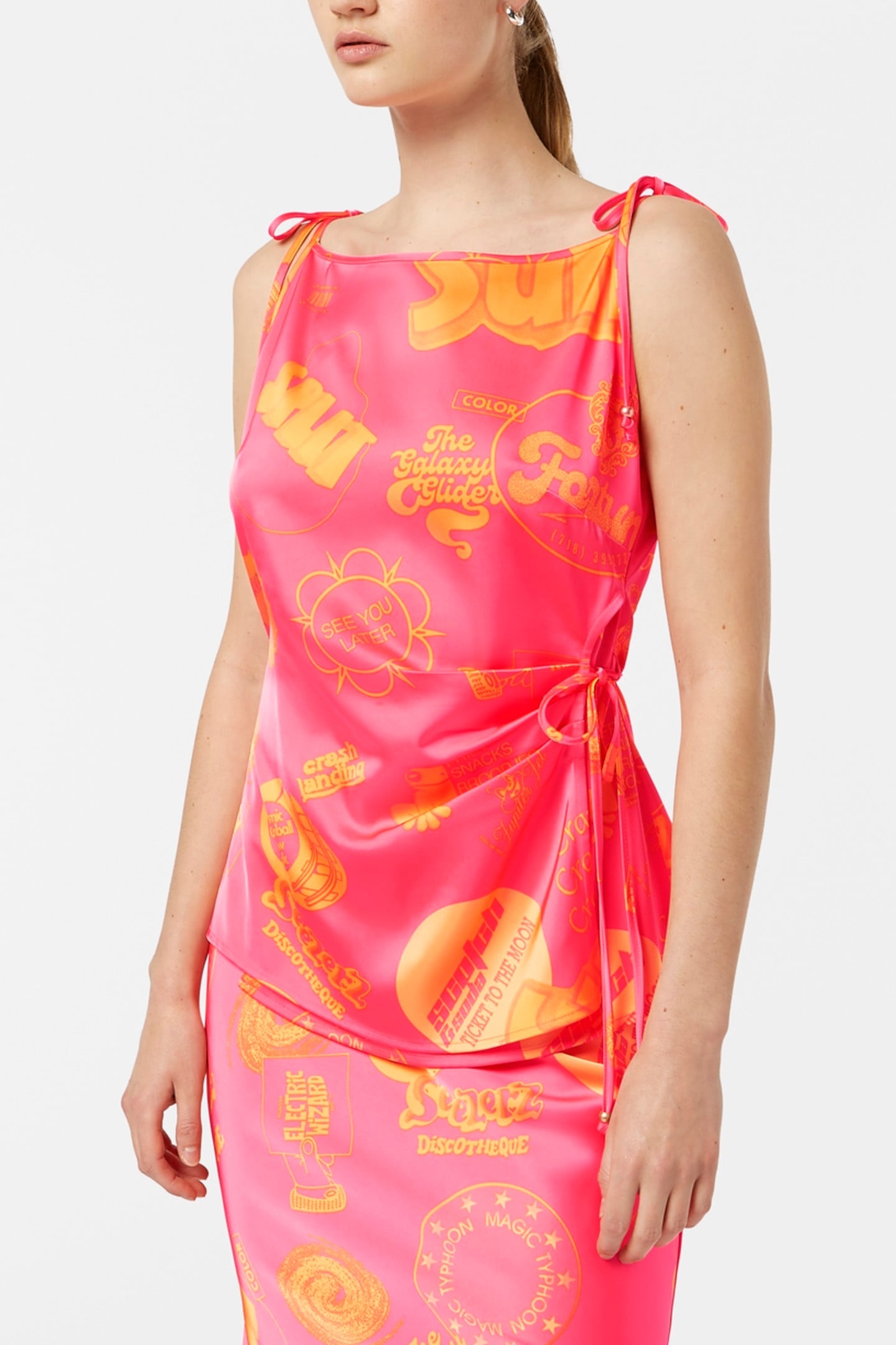 SATIN TANK TOP MIDNIGHT BLUE 2