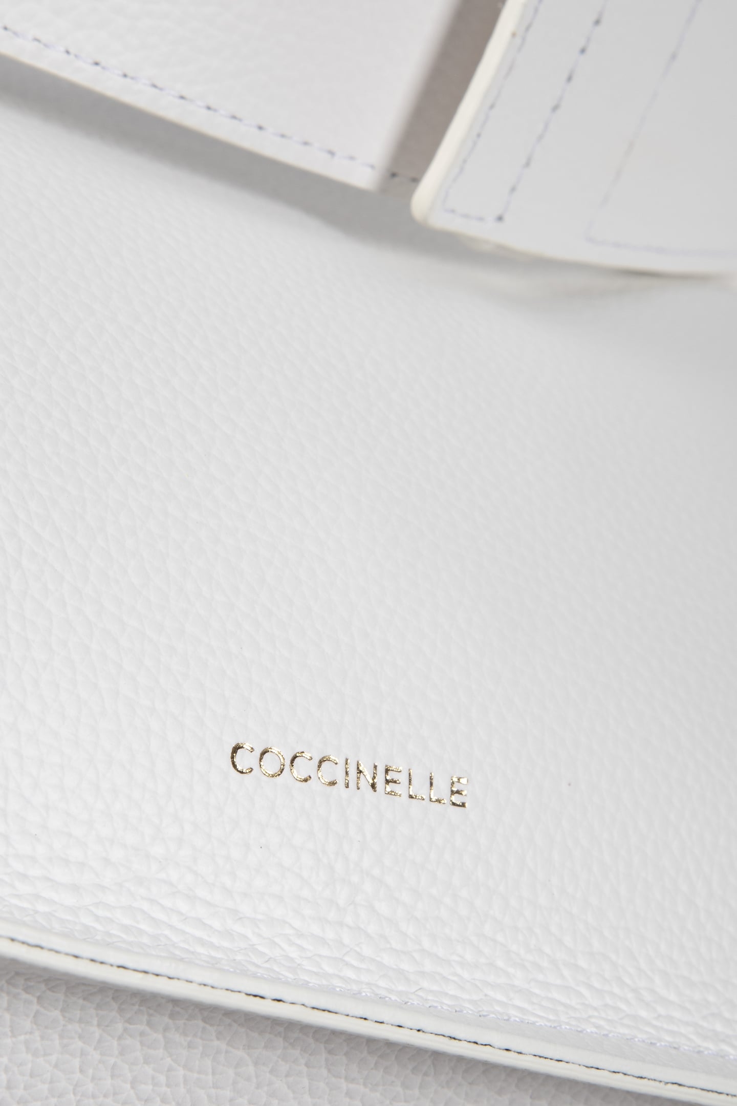 COCCINELLESNIP BRILLIANT WHITE/CELADON GREEN 5