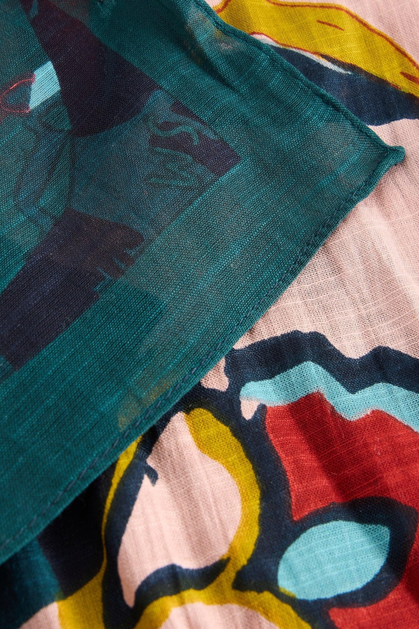 HORSING AROUND SCARF NAVY MULTI 3
