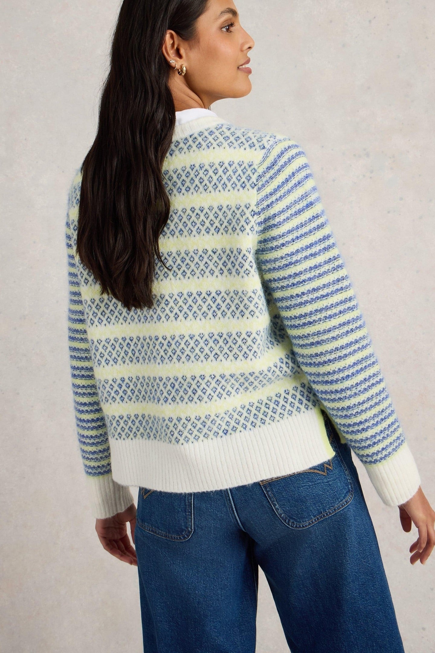 SAMMY STRIPE JUMPER BLUE MULTI 4