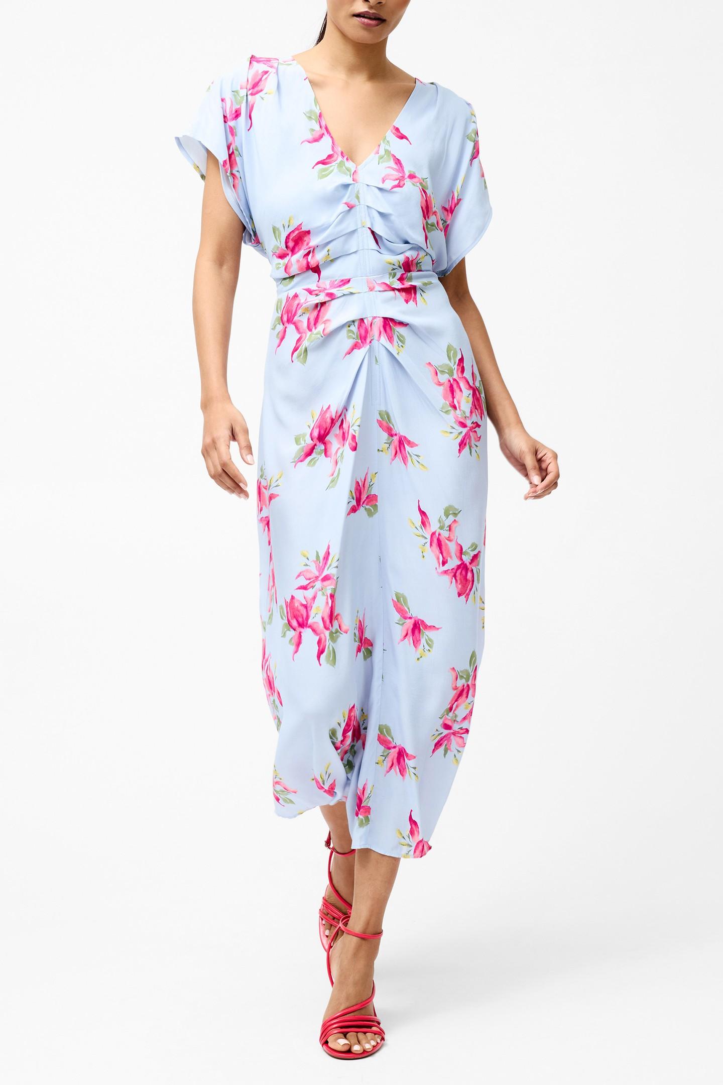 Robe Femme Nude French Connection - Taille 12 - Occasion Très Bon état - Coupe Bodycon