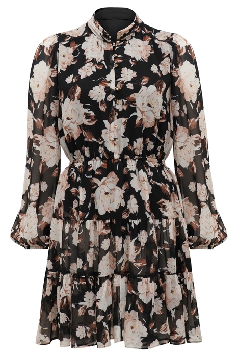 FAYE TIERED SKATER DRESS BLACKWOOD FLORAL 6