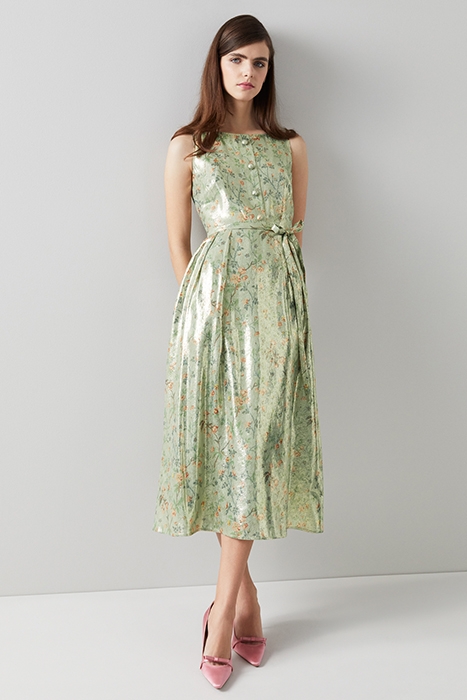 CALLIE MIDI DRESS BLUE 1