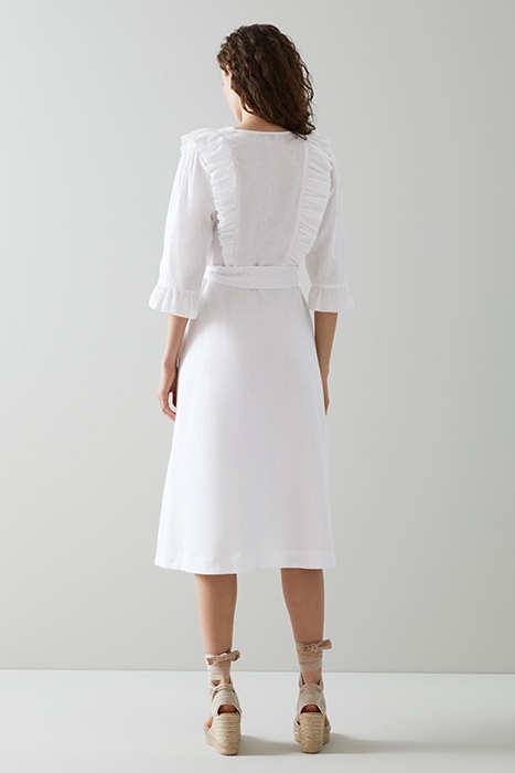 ANYA SHIRT DRESS WHITE 2