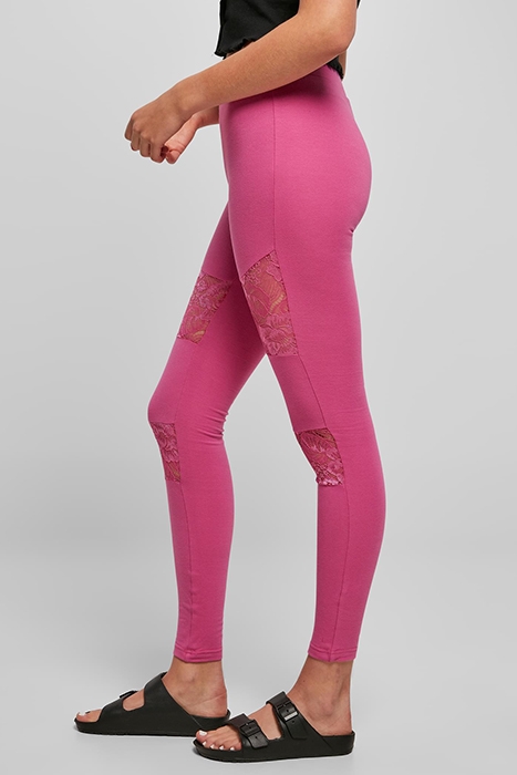 LADIES LACES INSET LEGGINGS BRIGHTVIOLET 6
