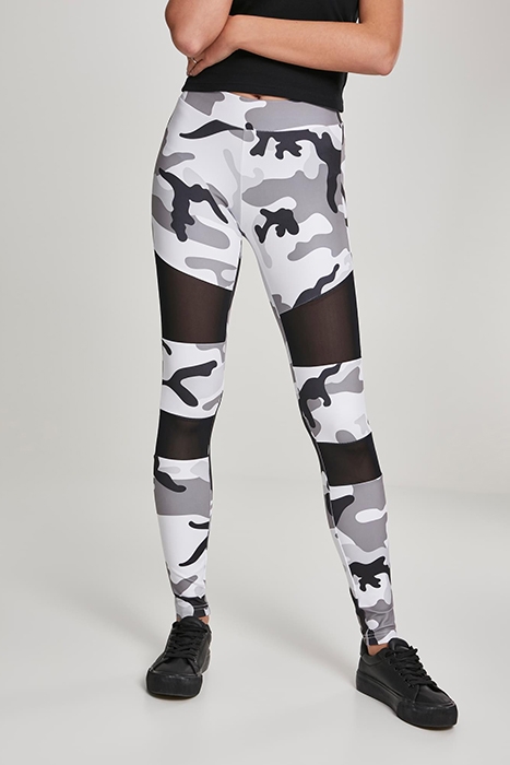 LADIES CAMO TECH MESH LEGGINGS SNOWCAMO 2