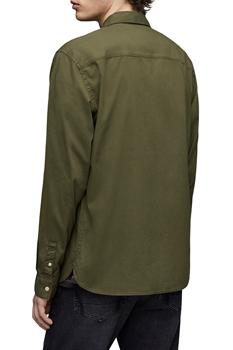 HAWTHORNE LS SHIRT OLIVE BRANCH GREEN 2