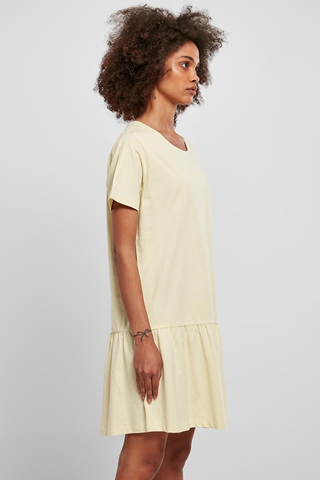 LADIES VALANCE TEE DRESS SOFTYELLOW 6