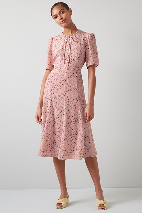 MONTANA MIDI DRESS PINK 1