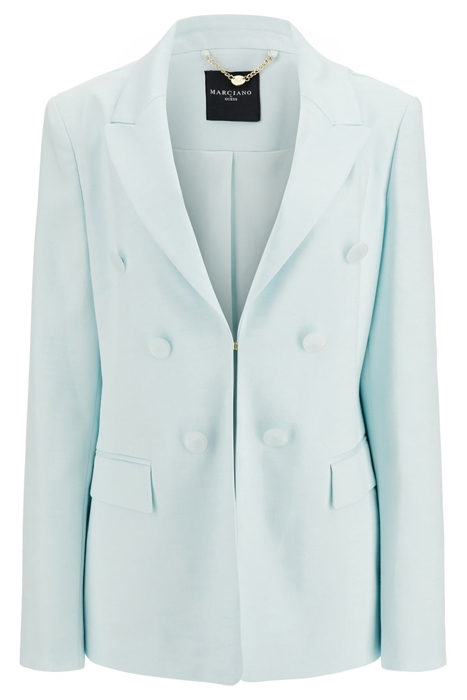 MARCIANO BY GUESS MARTINA BLAZER SOLID PEACEFUL SKY 5
