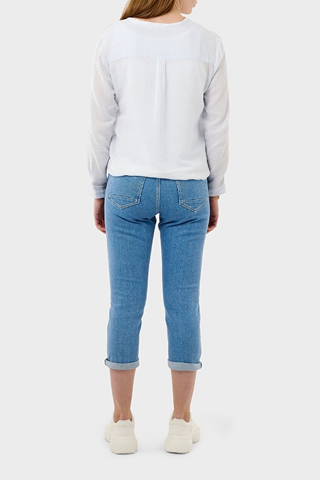 KATOENEN BLOUSE ANCIENT WATER 4