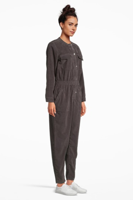 JUMPSUIT BABY CORDUROY STEEL 4