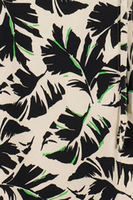 AZZA LENZING DRESS L/S FERN GREEN LEAF 3