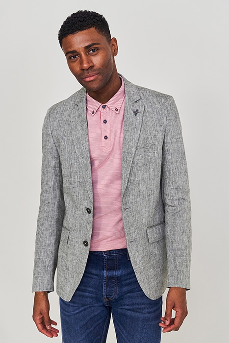 NORTHCOTE LINEN BLAZER GREY 2