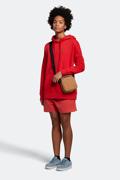 OVERSIZED HOODIE SELVEDGE RED 3