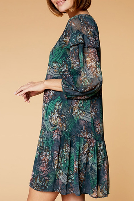 RILEY - EMERALD FLORAL PRINT MAXI DRESS 4