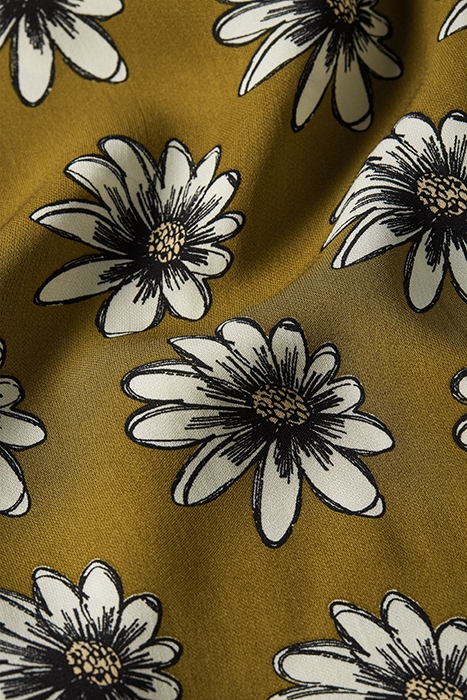 SASHA DRESS ODD OLIVE/BUTTERCREA 6