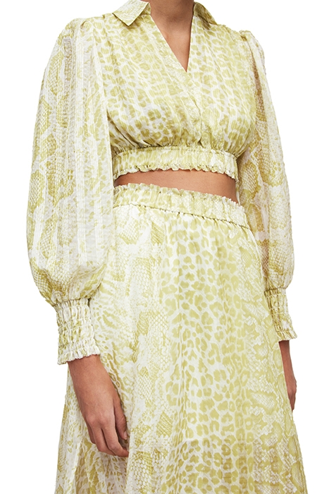 CLARA NOCHE SKIRT LIME GREEN 5