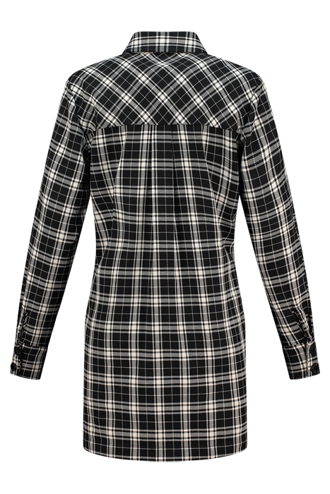 LITZY LONG BLOUSE BLACK/CREAM/HOT PINK 2