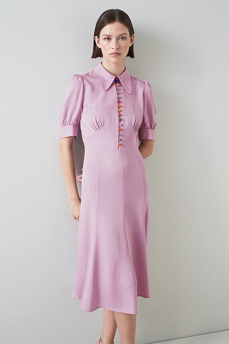 FARRIER MIDI DRESS LAVENDER 1