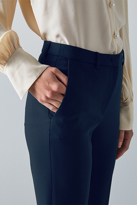 HALINA WIDE-LEG & FLARED JEANS NAVY 3