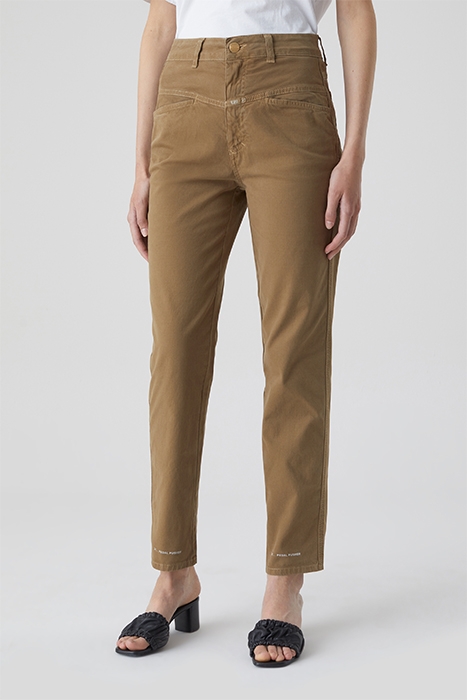 WOMEN PEDAL PUSHER PANTS BURLYWOOD 1