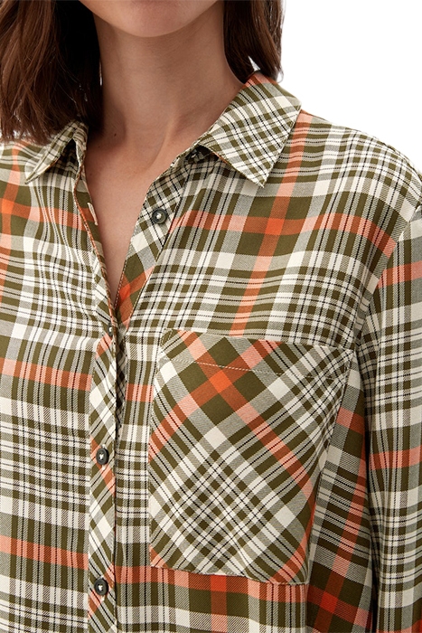 BLOUSES LONGSLEEVE GREEN CHECK 5