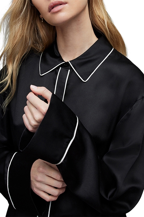 SOFI PYJAMA SHIRT BLACK 5