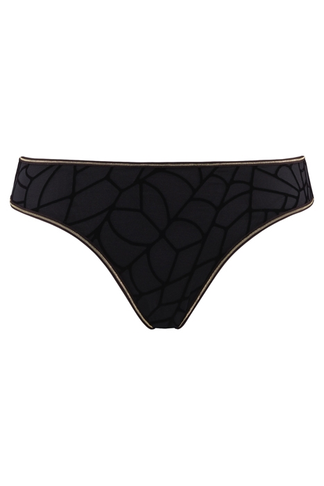THE ADVENTURESS BLACK GOLD LUREX BRIEFS 3