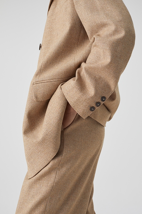 WOMEN DOUBLEBREASTED BLAZER CEMENT 4