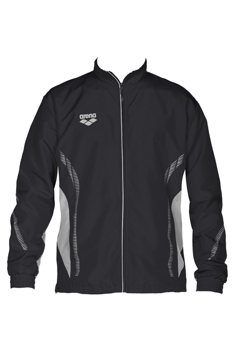 UNISEX TL WARM UP JACKET BLACK GREY 7