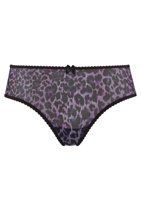 PEEKABOO BLACK PURPLE LEOPARD BRAZILIAN BRIEFS 3