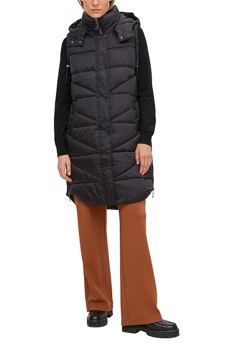 COMMA OUTDOOR-VEST GREY/BLACK 1