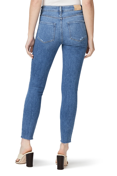 HOXTON ANKLE RAW HEM BELLFLOWER DISTRESSED 2