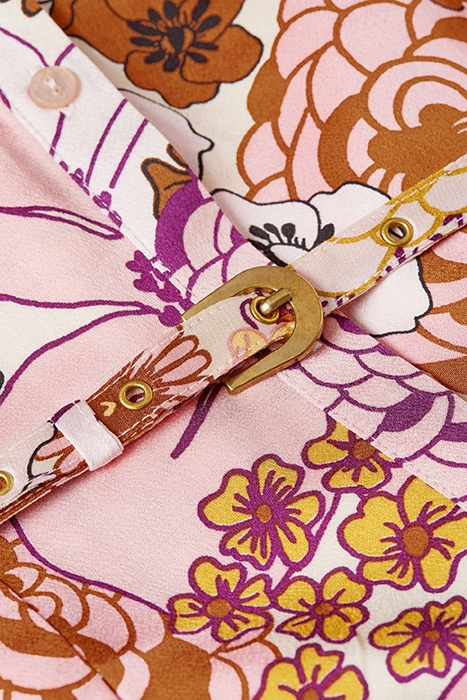 MILA TESS DRESS CREME BRULEE/TERRA C 6