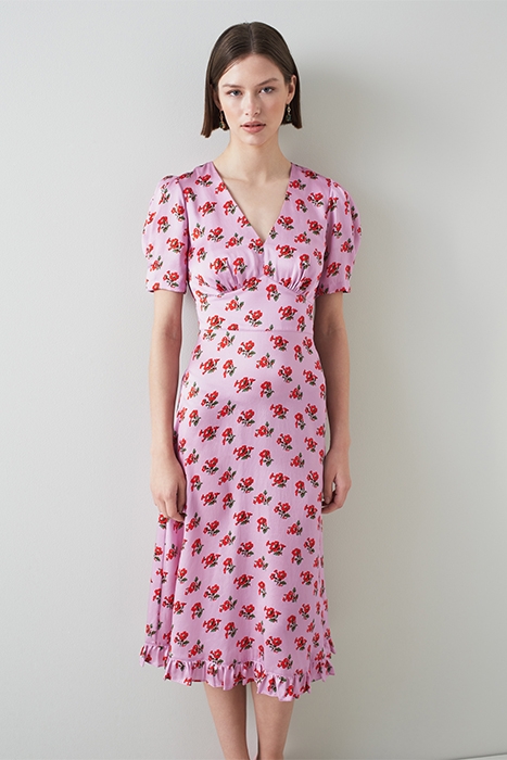 ELSON MIDI DRESS LAVENDER 1