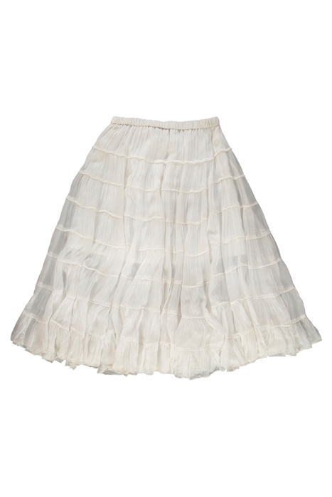 EVA SKIRT CHALK WHITE 1