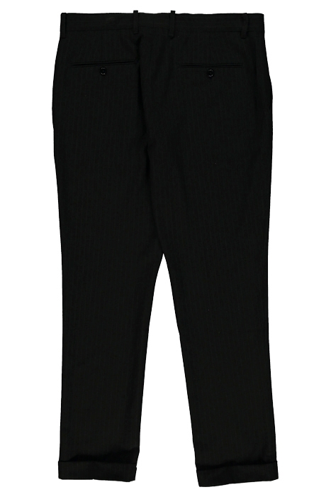 BARROW TROUSER BLK/CHLK PINSTRIPE 2
