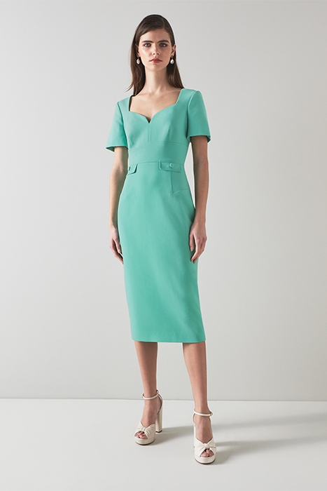 CLARA MIDI DRESS JADE 1