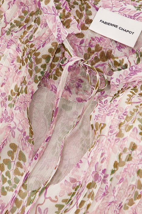 HANNI TOP WARM WHITE/PURPLE PR 6