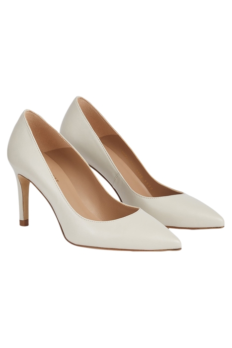 FLORET COURT HEEL ECRU 2