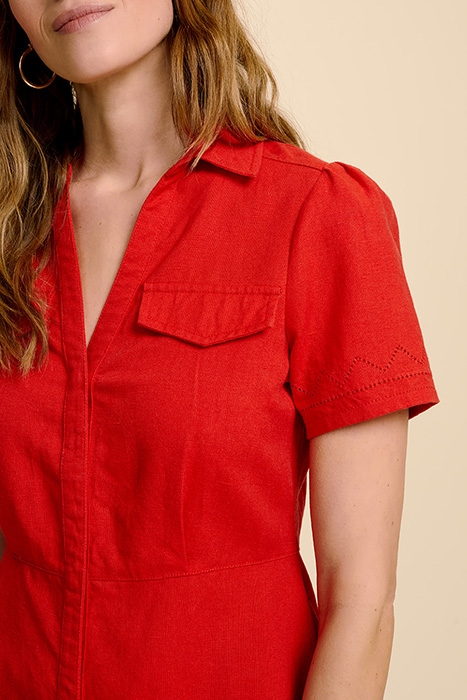 REEF - CHERRY DRESS IN COTTON LINEN 6