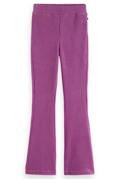 CORDUROY FLARED LEGGINGS MULBERRY 2